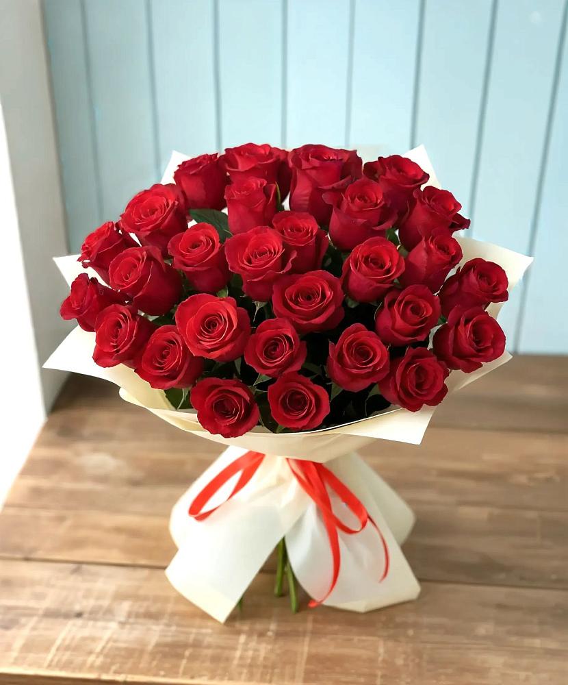 Букет 29 Красных роз в Верхнем Ландехе