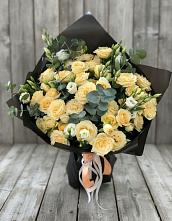 Букет цветов из:  Розы и Лизиантусы #REPLACE_PRED# Верхнем Ландехе