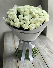 Букет 35 Белых роз #REPLACE_PRED# Верхнем Ландехе