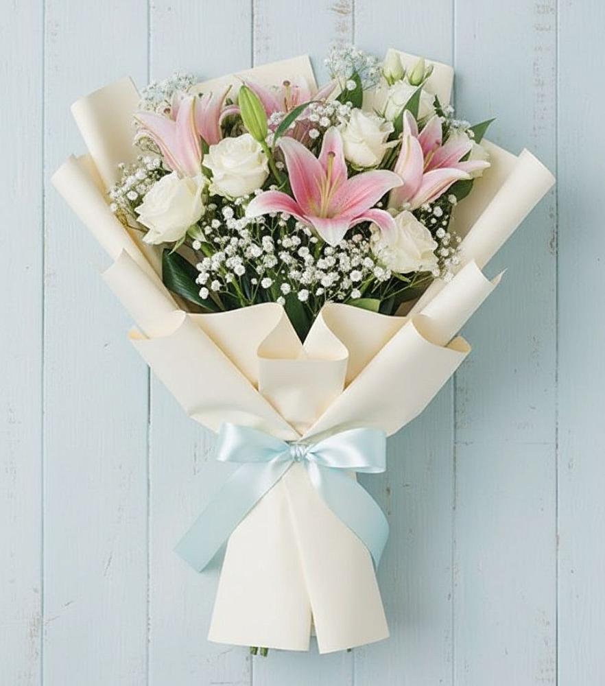 Букет цветов из: Лилии в Верхнем Ландехе