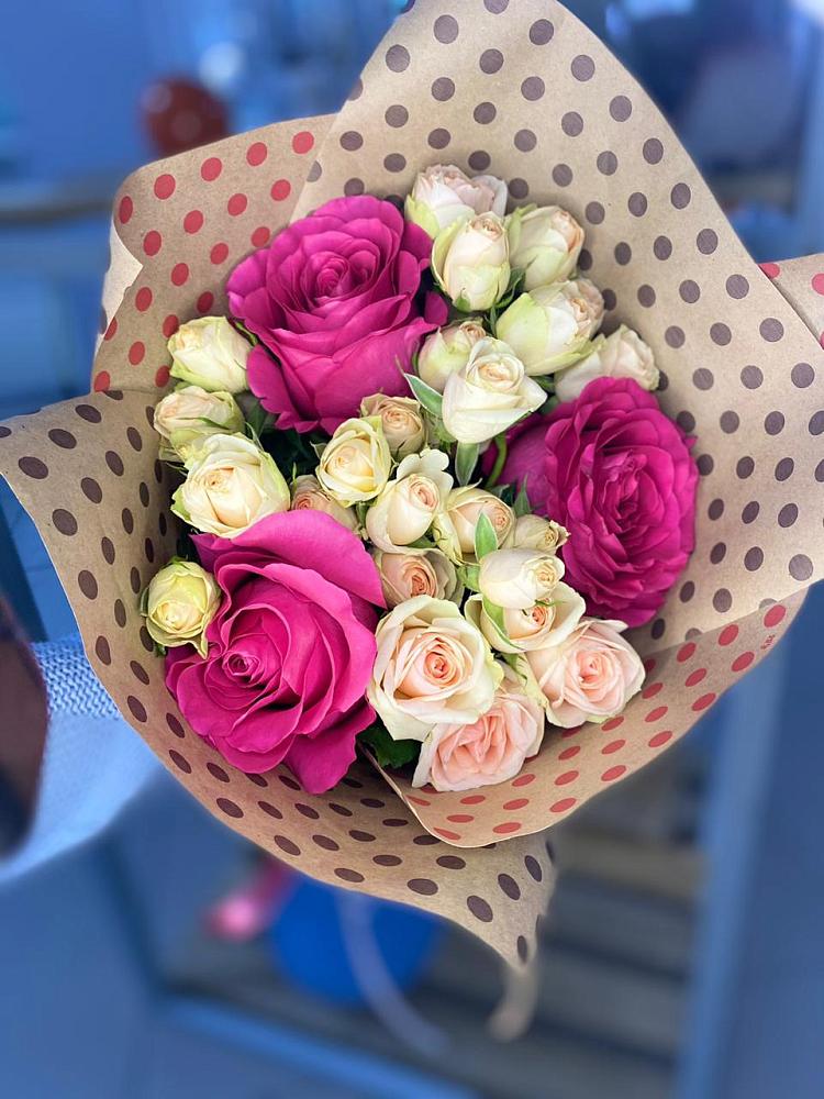 Букет цветов из: Розы в Верхнем Ландехе