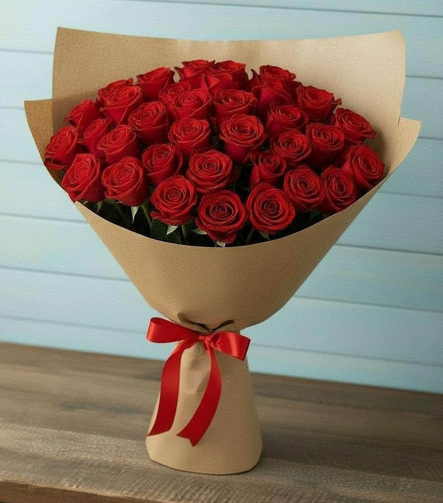 Букет Красные розы Милано в Верхнем Ландехе