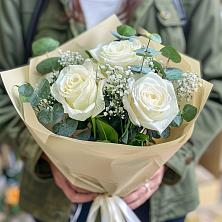Букет Нежные грёзы в Верхнем Ландехе Букет цветов из: Розы в Верхнем Ландехе