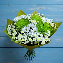 Букет цветов из:  Хризантемы #REPLACE_PRED# Верхнем Ландехе