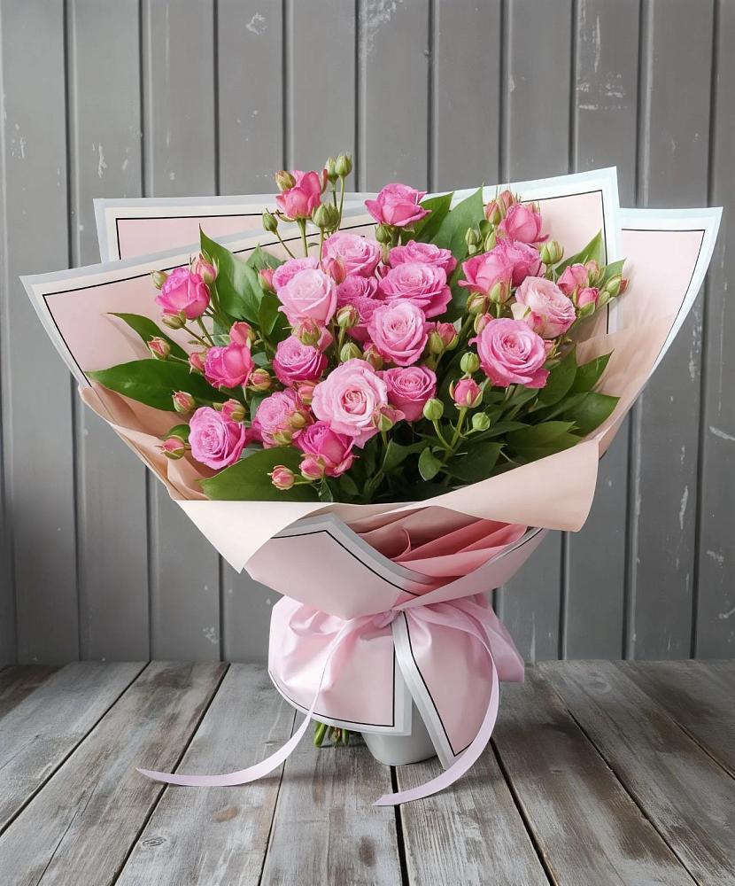 Букет Розовый кустик в Верхнем Ландехе