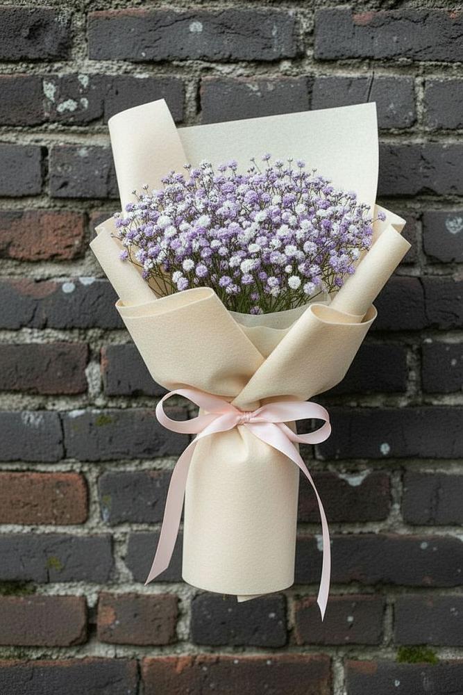 Букет цветов из: Гипсофила в Верхнем Ландехе