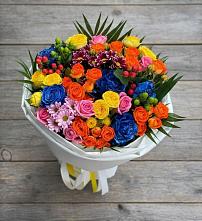 Букет цветов из:  Розы и Хризантемы в Верхнем Ландехе