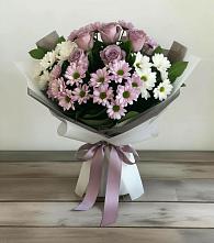 Букет цветов из:  Хризантемы и Розы в Верхнем Ландехе