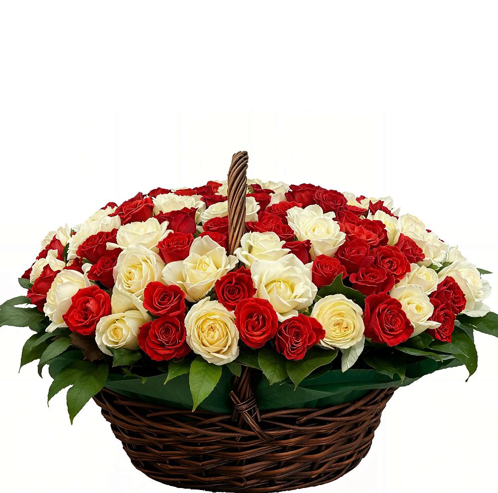 Премиум букет из: Розы в Верхнем Ландехе