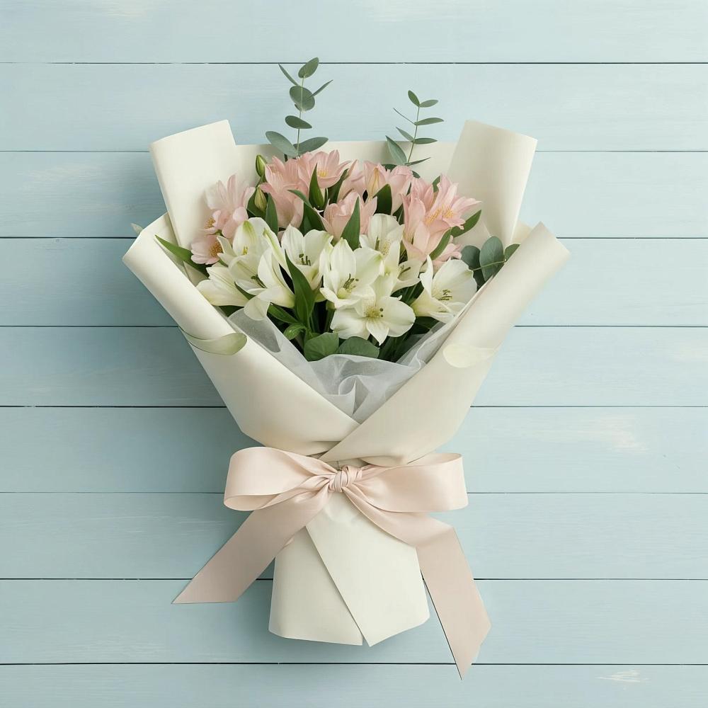 Букет цветов из: Альстромерии в Верхнем Ландехе