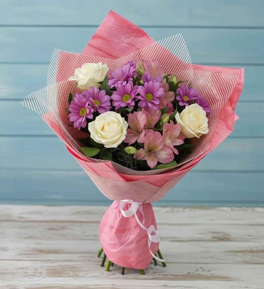 Букет цветов из: Герберы в Верхнем Ландехе