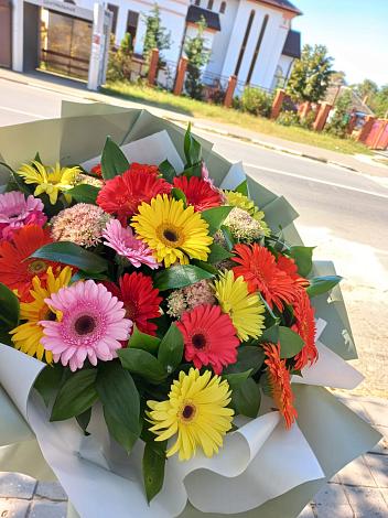 Букет цветов из: Герберы в Верхнем Ландехе